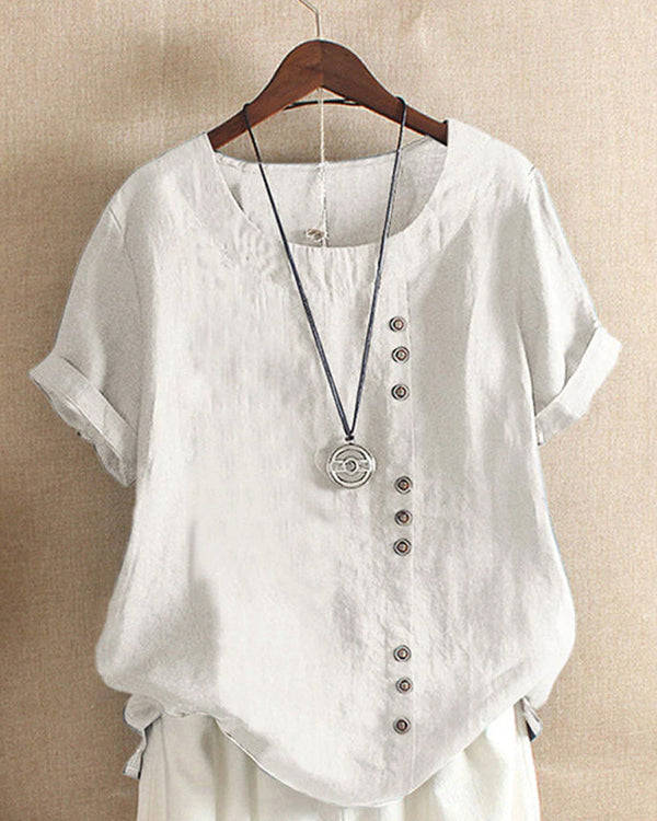 Laluna® | Short Sleeve Summer T-shirt
