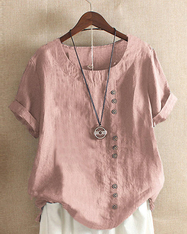 Laluna® | Short Sleeve Summer T-shirt