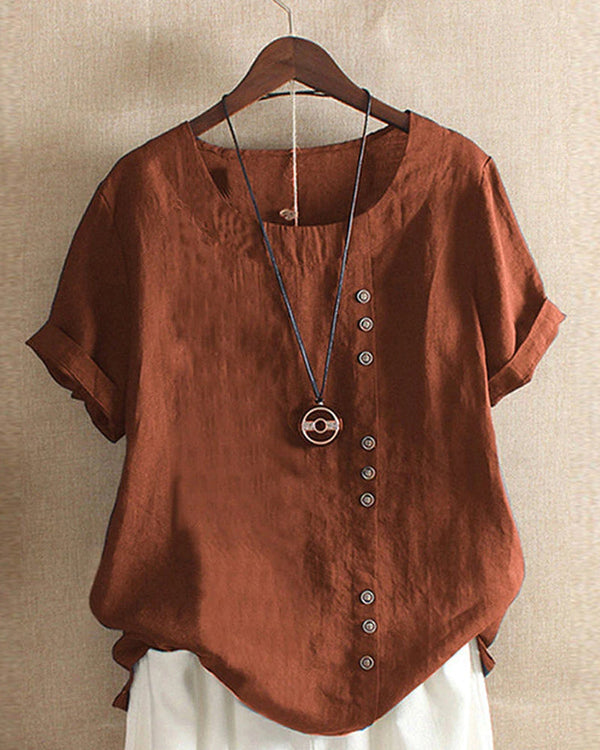 Laluna® | Short Sleeve Summer T-shirt