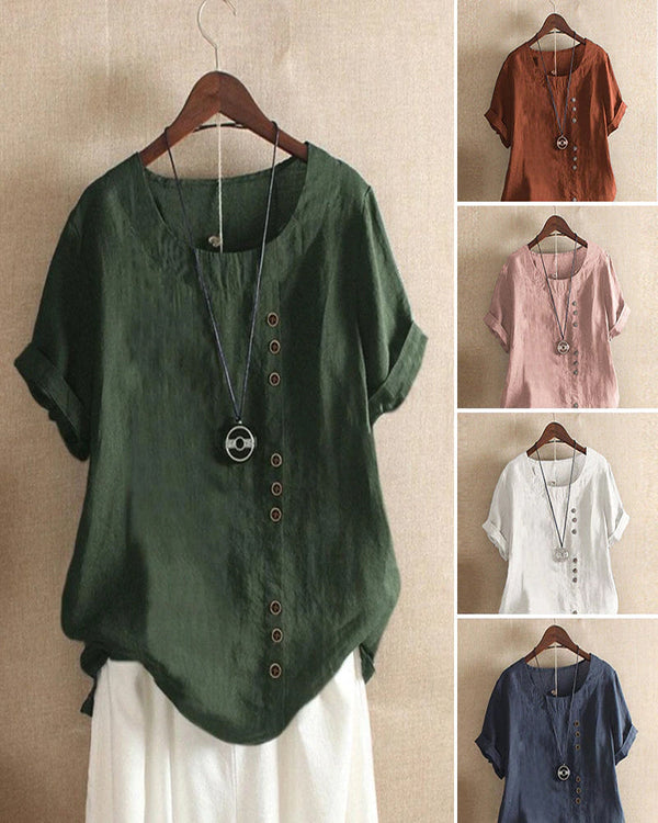 Laluna® | Short Sleeve Summer T-shirt