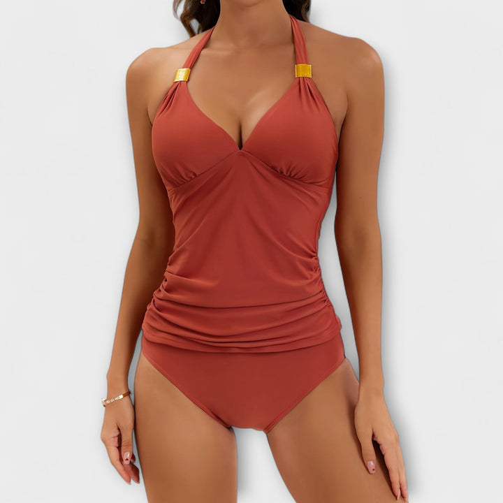 Blair - Stylish Push-Up Two-Piece Tankini Set