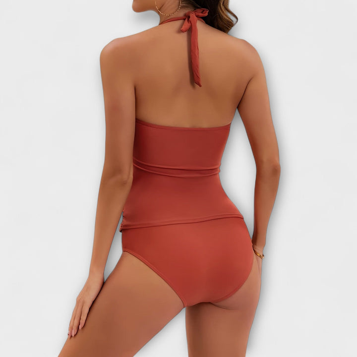 Blair - Stylish Push-Up Two-Piece Tankini Set