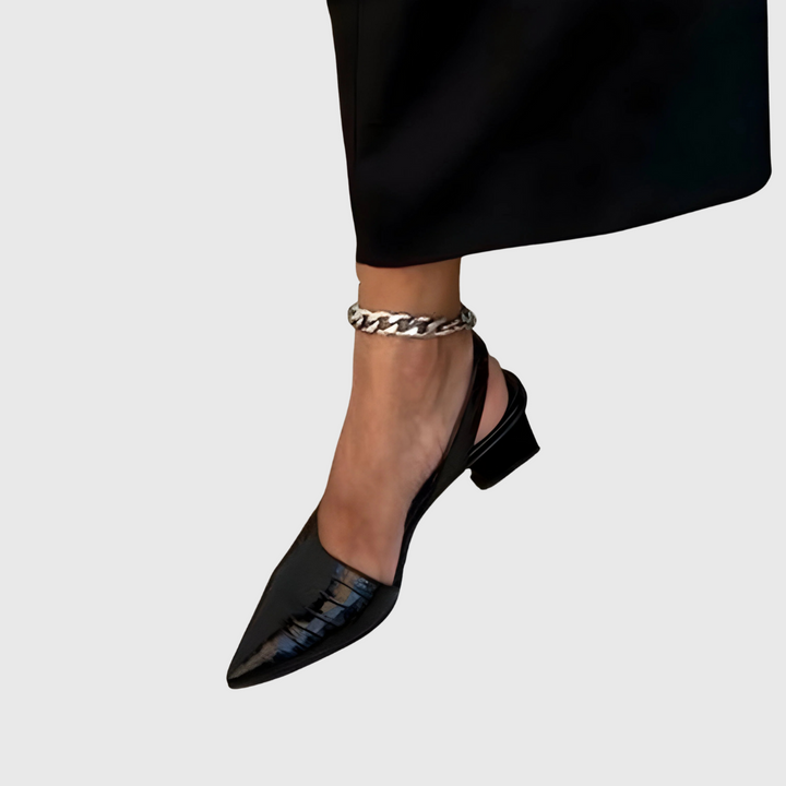Isabella™ - Elegant Leather Heels