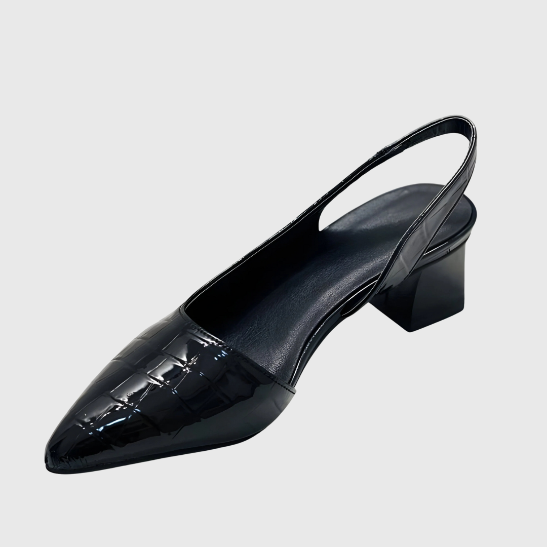Isabella™ - Elegant Leather Heels