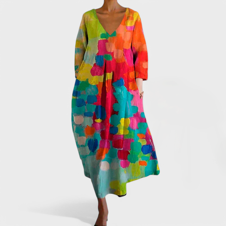 Ana | Dress with V-neckline